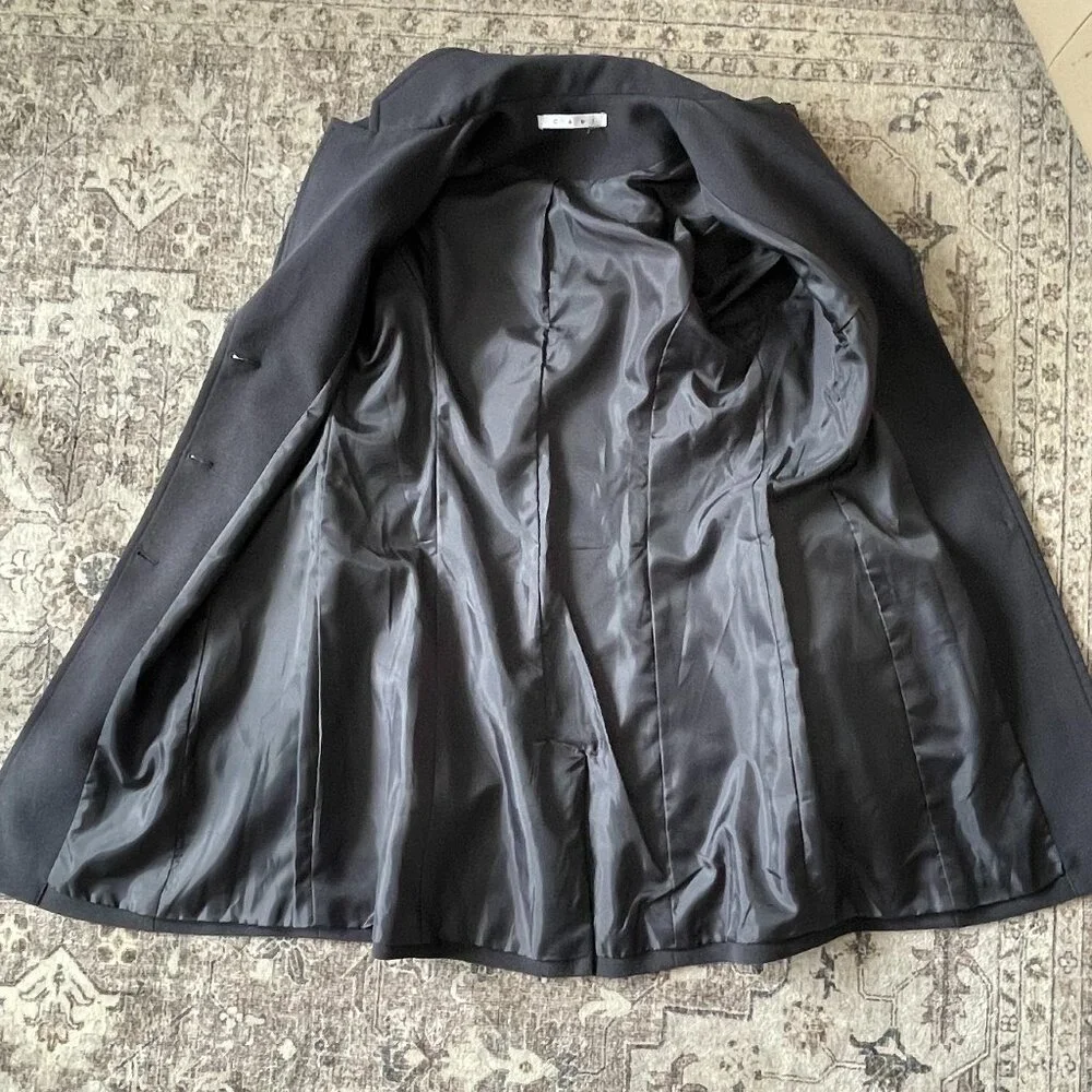 Cabi Military Style Peacoat Blazer #384 Carbon Gray - Picture 8 of 9